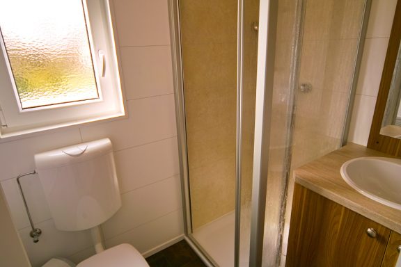 Badezimmer Bungalow Möwe